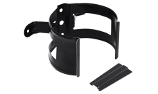 Кронштейн трубы на дерево Grand Line ПУ матовый 90мм RAL 9005 черный