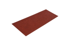 Лист плоский 600мм для композитной черепицы Luxard бордо (1,25м)