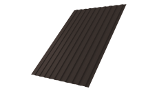 Профнастил С8B v02 Grand Line 0,5 Satin RR 32 темно-коричневый