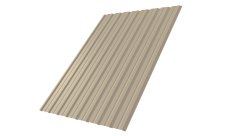 Профнастил С10B Grand Line 0,45 Drap TX RAL 1015 светлая слоновая кость