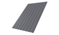 Профнастил С10R 0,45 PE RAL 7004 сигнальный серый