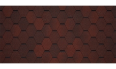 Черепица гибкая Tegola Unica Veneto amarone 410 (красный Амароне)