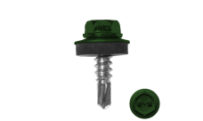 Саморез по металлу Daxmer 5,5х19 RAL 6002 (250) сверло №3