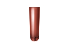 Труба круглая GL PU 90 мм 3 м RAL 8004 терракота