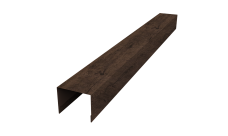 Крышка жалюзи Palermo 0,45 Print Elite Antique Wood TwinColor (3м)