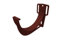 Кронштейн желоба slider Классика 120 ПВХ Grand Line шоколадный (RAL 8017)