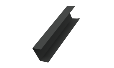 Крышка для забора жалюзи Milan,Tokyo Grand Line 0,45 PE-Double RAL 7016 антрацитово-серый (2м)