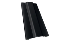 Защелка для кронштейна трубы Grand Line ПЭ матовый RAL 9005 черный