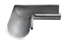 Угол желоба внутренний Grand Line ZN 90гр 125мм Zn цинк