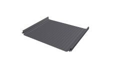 Кликфальц Pro Gofr Grand Line 0,45 PE с пленкой на замках RAL 7004 сигнальный серый