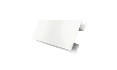 Планка H-образная стыковочная сложная 0,45 Drap с пленкой RAL 9003 сигнальный белый (2м)