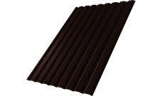 Профнастил С20A Grand Line 0,45 ПЭ двухсторонний с пленкой RAL 8017 шоколад