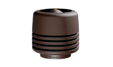 Колпак Docke Premium для вентиляционного выхода изолированного 125 тёмно-коричневый