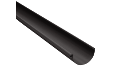 Желоб полукруглый GL PU Matt 125 мм 3 м RR 32 темно-коричневый