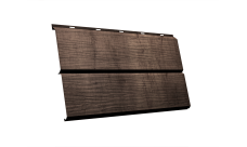 ЭкоБрус 3D 0,345 Grand Line 0,45 Print Elite с пленкой White Wood TwinColor