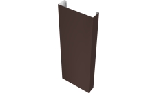 Полустолб для С8,С10 0,5 PurPro с пленкой RAL 8017 шоколад (L3,0)