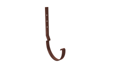 Крюк длинный Optima 185мм RAL 8017