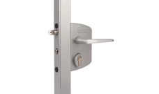 Замок LAKQ 6060 U2L корпус металлический, с ручками из алюминия, зеленый RAL 6005 Blister