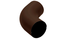 Колено 60 градусов Grand Line ПУ матовый 90мм RAL 8017 шоколад