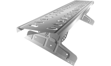 Мостик переходной RAL 9006 (1,25м)