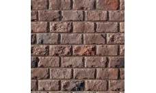 Рядовая плитка White Hills Шеффилд 9,5х19,5 437-40 с расшивкой 1,5 см.