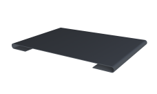 Планка стыковочная Grand Line 0,45 Drap TwinColor RAL 7024 мокрый асфальт (3м)