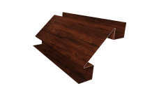 Планка угла внутреннего сложного Экобрус Grand Line 0,45 Принт Элит Бразильская вишня TwinColor (2м)