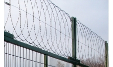 Плоский барьер безопасности из армированной колючей ленты: бухта 500мм витков в п.м. 4,4 ГОСТ 3282-74 (10м)