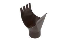 Воронка 150/100мм матовый RAL 8017