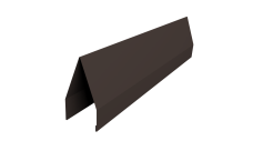 Ламель забора жалюзи Tokyo 0,45 Drap-double TX RR 32 темно-коричневый