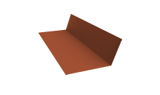 Планка примыкания 150х250 0,45 Drap TR RAL 8004 терракота (2м)