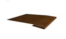 Планка начальная 0,45 Print-Double Elite Golden Wood (2м)