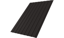 Профнастил С10R Grand Line 0,5 Rooftop Бархат RR 32 темно-коричневый