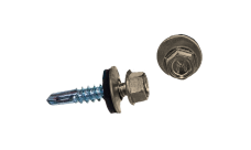 Саморез по металлу Daxmer 5,5х25 RAL 1015 (250) сверло №3