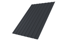 Профнастил С10A Grand Line 0,5 PurPro Matt 275 RAL 7024 мокрый асфальт