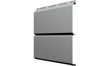 ЭкоБрус Grand Line 0,45 ПЭ слим с пленкой RAL 7004 сигнальный серый