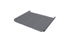 Кликфальц Pro Line Grand Line 0,5 Satin с пленкой на замках RAL 7004 сигнальный серый