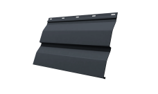 Корабельная Доска 0,265 Grand Line 0,5 PE с пленкой RAL 7024 мокрый асфальт