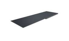 Планка финишная 48х25 Grand Line 0,45 Drap TR lite RAL 7024 мокрый асфальт (3м)