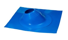 Проходной элемент MF угловой №3.1 (280-460мм) +185 EPDM (металлический окрашенный фланец) синий