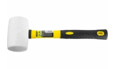 Киянка резиновая Stayer белая, фиберглассовая рукоятка 680г (20533-680)