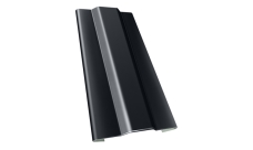 Защелка для кронштейна трубы Grand Line ПЭ RAL 7024 мокрый асфальт