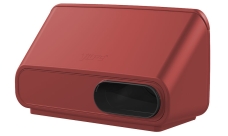 Элемент приточно-вытяжной настенный Vilpe IO 160 красный