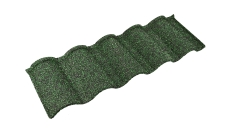 Лист композитной черепицы Grand Line Palermo мятный мокко