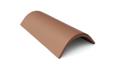 Коньковая черепица без зажима Braas Франкфуртская/Янтарь/Таунус коричневый